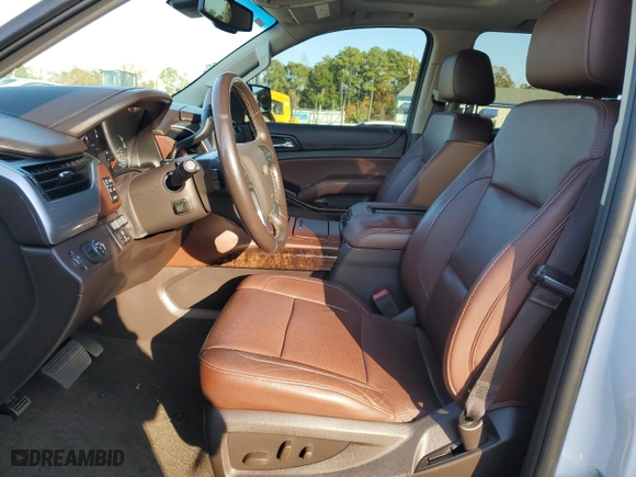 2018 Chevrolet Tahoe Premier with VIN 1GNSCCKC0JR318956, listed as a Copart auction lot 85115564 with 0 mi miles and Salvage Title. Bid and sale history available at carsss.com. Image 7.