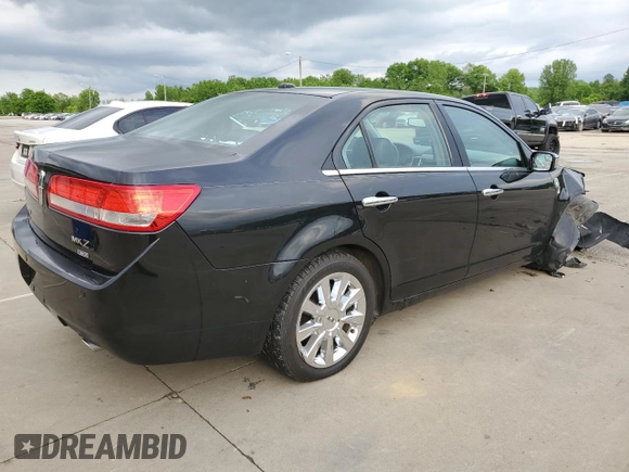 2012 Lincoln MKZ with VIN 3LNHL2JC3CR828543, listed as a Copart auction lot 56451355 with 127,865 mi miles and Salvage title. Bid and sale history available at DreamBid. Image 3.