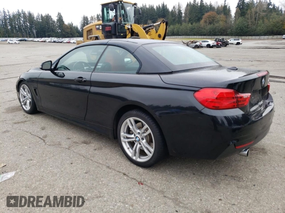 2014 BMW 4 Series 435i z VIN WBA3T3C51EP737796, wystawiony jako Copart lot #77695954 z przebiegiem 73 036 mil mil oraz Szkoda całkowita • Salvage title. Historia ofert i sprzedaży dostępna na DreamBid. Obrazek 2.