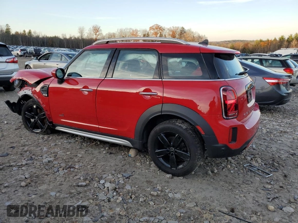 2022 MINI Countryman Cooper with VIN WMZ43BR02N3P06173, listed as a Copart auction lot 78428064 with 61,879 mi miles and Salvage title. Bid and sale history available at DreamBid. Image 2.