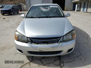 2009 Kia Spectra EX with VIN KNAFE221195655309, listed as a Copart auction lot 46620985 with 105,607 mi miles and Salvage Title. Bid and sale history available at DreamBid. Image 5.