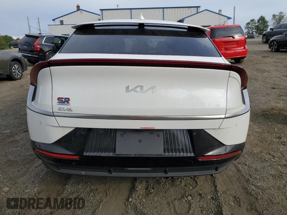 2024 Kia EV6 Light Long Range with VIN KNDC3DLC1R5159966, listed as a Copart auction lot 72613784 with 9,219 mi miles and Salvage Title. Bid and sale history available at carsss.com. Image 6.