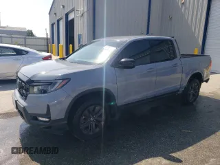 2024 Honda Ridgeline Sport z VIN 5FPYK3F14RB016447, wystawiony jako Copart lot #57753895 z przebiegiem 11 170 mil mil oraz Szkoda całkowita • Salvage title. Historia ofert i sprzedaży dostępna na DreamBid. Obrazek 1.