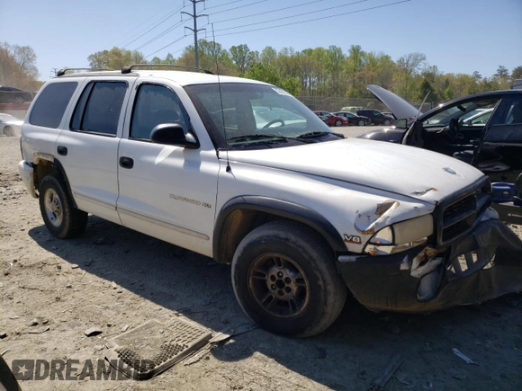 1999 Dodge Durango with VIN 1B4HR28Y0XF544369, listed as a Copart auction lot 52482525 with 232,180 mi miles and Salvage Title. Bid and sale history available at DreamBid. Image 4.