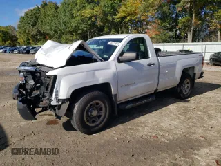 2016 Chevrolet Silverado 1500 Work Truck with VIN 1GCNKNEH1GZ376191, listed as a Copart auction lot 75521804 with 141,238 mi miles and Salvage Title. Bid and sale history available at DreamBid. Image 1.