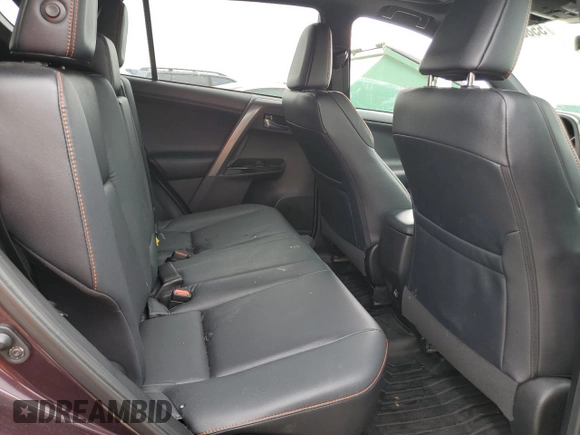 2018 Toyota RAV4 SE with VIN 2T3NFREV8JW444933, listed as a Copart auction lot 55832085 with 75,445 mi miles and Salvage title. Bid and sale history available at DreamBid. Image 11.