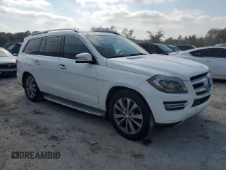 2016 Mercedes-Benz GL with VIN 4JGDF6EE3GA619733, listed as a Copart auction lot 77090874 with 0 mi miles and Salvage Title. Bid and sale history available at carsss.com. Image 4.