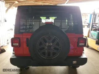 2024 Jeep Wrangler Sport S with VIN 1C4PJXDN3RW219619, listed as a Copart auction lot 52697255 with 11,537 mi miles and Clean Title. Bid and sale history available at carsss.com. Image 6.