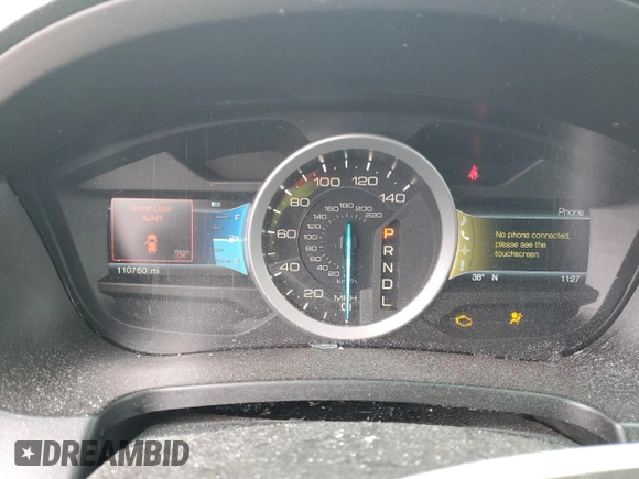 2013 Ford Explorer XLT with VIN 1FM5K7D90DGA01529, listed as a Copart auction lot 50416475 with 110,760 mi miles and Salvage Title. Bid and sale history available at carsss.com. Image 9.