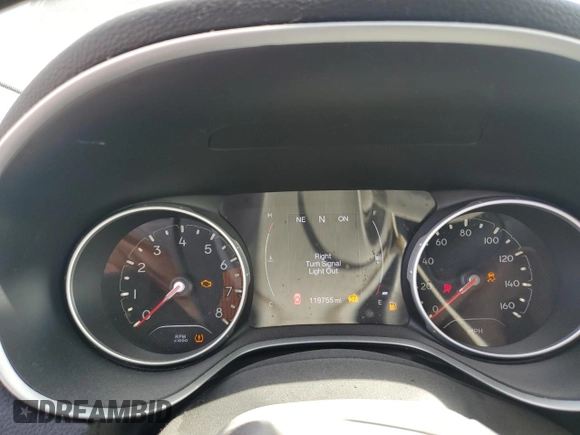 2018 Jeep Compass Sport с VIN 3C4NJDAB3JT213426, выставлен на аукционе Copart как лот 55838045 с пробегом 119 755 миль миль и Списание • Salvage title. История ставок и продаж доступна на DreamBid. Изображение 9.