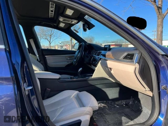2017 BMW 3 Series 330i with VIN WBA8B9C53HK884571, listed as a Copart auction lot 46553335 with 42,771 mi miles and Clean Title. Bid and sale history available at carsss.com. Image 5.