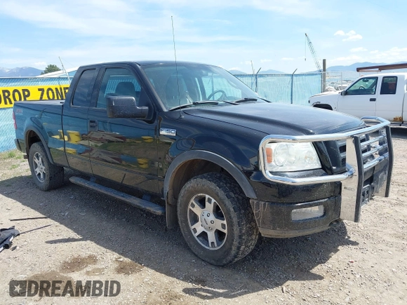 2004 Ford F-150 XLT with VIN 1FTPX14514NA15377, listed as a IAAI auction lot 42234095 with 129,075 mi miles and . Bid and sale history available at DreamBid. Image 1.