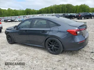 2023 Honda Civic Sport with VIN 2HGFE2F53PH521053, listed as a Copart auction lot 57096835 with 55,800 mi miles and Salvage title. Bid and sale history available at DreamBid. Image 2.