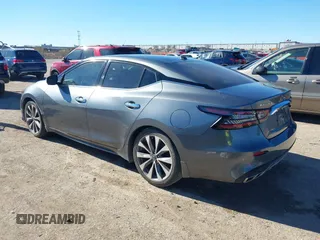 2023 Nissan Maxima Platinum with VIN 1N4AA6FV7PC502025, listed as a IAAI auction lot 41227177 with 42,524 mi miles. Bid and sale history available at carsss.com. Image 3.