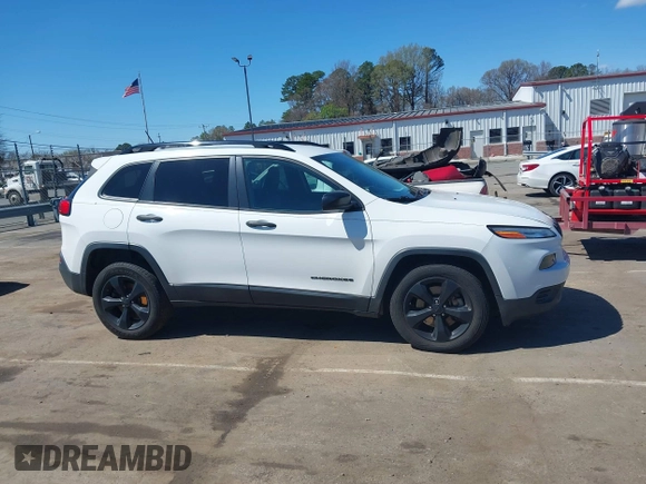 2016 Jeep Cherokee Sport with VIN 1C4PJMAB1GW314251, listed as a IAAI auction lot 41815330 with 124,588 mi miles. Bid and sale history available at carsss.com. Image 13.