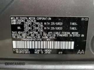 2023 Subaru Solterra Premium с VIN JTMABABA8PA014940, выставлен на аукционе Copart как лот 45178354 с пробегом 5 112 миль миль и . История ставок и продаж доступна на DreamBid. Изображение 16.