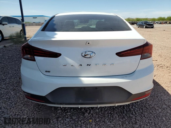 2020 Hyundai Elantra SE z VIN 5NPD74LFXLH505233, wystawiony jako Copart lot #58981645 z przebiegiem 72 076 mil mil oraz Szkoda całkowita • Salvage title. Historia ofert i sprzedaży dostępna na DreamBid. Obrazek 6.