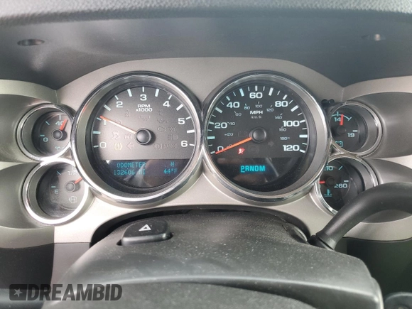 2012 GMC Sierra 1500 SLE with VIN 3GTP2VE7XCG229748, listed as a Copart auction lot 49406955 with 132,606 mi miles and Salvage Title. Bid and sale history available at DreamBid. Image 9.