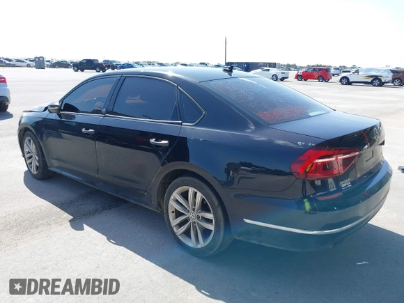 2019 Volkswagen Passat 2.0T Wolfsburg Edition with VIN 1VWLA7A30KC009646, listed as a IAAI auction lot 39842320 with 101,006 mi miles. Bid and sale history available at carsss.com. Image 3.