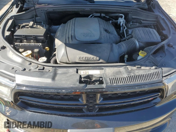 2017 Dodge Durango R/T with VIN 1C4SDJCT8HC691734, listed as a Copart auction lot 50655225 with 121,108 mi miles and Clean Title. Bid and sale history available at DreamBid. Image 12.