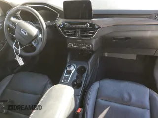 2020 Ford Escape Titanium Hybrid with VIN 1FMCU9DZ9LUC51915, listed as a Copart auction lot 77211074 with 40,170 mi miles and Salvage title. Bid and sale history available at DreamBid. Image 8.