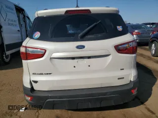 2019 Ford EcoSport SE с VIN MAJ3S2GE2KC258435, выставлен на аукционе Copart как лот 53804705 с пробегом 57 954 миль миль и Чистый • Clean title. История ставок и продаж доступна на DreamBid. Изображение 6.