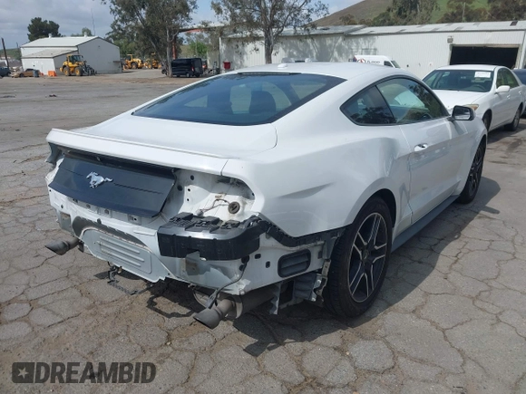 2020 Ford Mustang EcoBoost with VIN 1FA6P8TH1L5118514, listed as a IAAI auction lot 41935472 with 45,785 mi miles and . Bid and sale history available at carsss.com. Image 4.