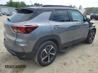 2021 Chevrolet TrailBlazer RS with VIN KL79MTSL4MB181017, listed as a Copart auction lot 58503093 with 45,135 mi miles. Bid and sale history available at carsss.com. Image 3.