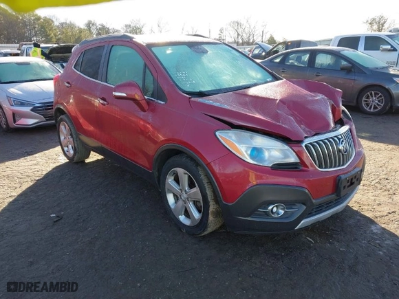 2015 Buick Encore Convenience with VIN KL4CJBSB1FB040115, listed as a IAAI auction lot 41444166 with 140,210 mi miles. Bid and sale history available at carsss.com. Image 1.