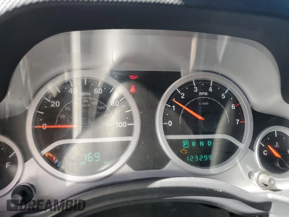 2010 Jeep Wrangler Unlimited Rubicon with VIN 1J4BA6H12AL107485, listed as a Copart auction lot 48802825 with 123,299 mi miles and Salvage title. Bid and sale history available at DreamBid. Image 9.