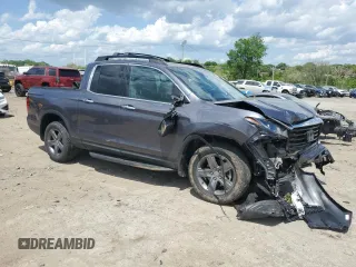 2021 Honda Ridgeline RTL-E z VIN 5FPYK3F79MB018627, wystawiony jako Copart lot #55635025 z przebiegiem 24 797 mil mil oraz Szkoda całkowita • Salvage title. Historia ofert i sprzedaży dostępna na DreamBid. Obrazek 4.