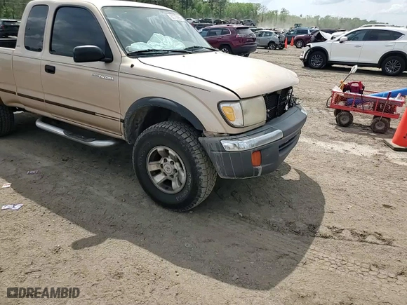 1999 Toyota Tacoma PreRunner with VIN 4TASN92N6XZ563899, listed as a Copart auction lot 50789965 with 184,890 mi miles and Salvage Title. Bid and sale history available at carsss.com. Image 10.