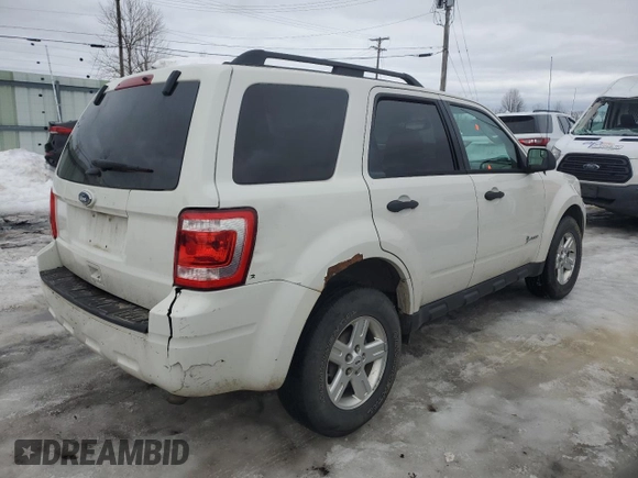 2012 Ford Escape Hybrid with VIN 1FMCU5K39CKA70381, listed as a Copart auction lot 47932465 with 119,668 mi miles and Salvage title. Bid and sale history available at DreamBid. Image 3.