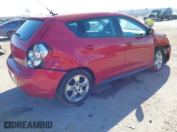 2010 Pontiac Vibe with VIN 5Y2SM6E00AZ406124, listed as a IAAI auction lot 41473088 with 187,097 mi miles. Bid and sale history available at carsss.com. Image 4.