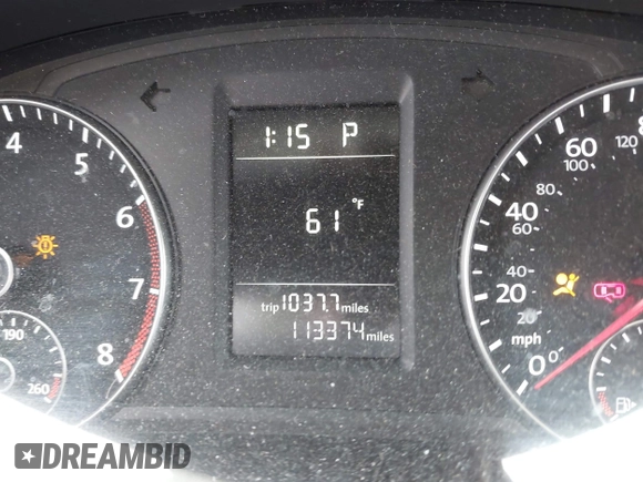 2014 Volkswagen Passat Wolfsburg Edition with VIN 1VWAT7A37EC102282, listed as a IAAI auction lot 42310561 with 113,374 mi miles and . Bid and sale history available at DreamBid. Image 16.