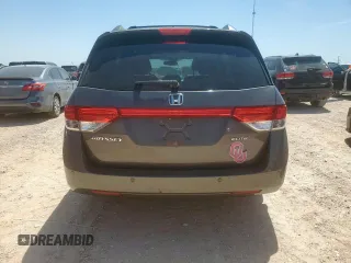 2015 Honda Odyssey Touring Elite z VIN 5FNRL5H97FB002739, wystawiony jako Copart lot #62060695 z przebiegiem 194 604 mil mil oraz Szkoda całkowita • Salvage title. Historia ofert i sprzedaży dostępna na DreamBid. Obrazek 6.