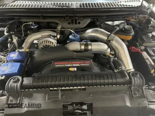 2003 Ford F-350 XL with VIN 1FTSW31P13ED34095, listed as a Copart auction lot 52832415 with 198,305 mi miles and Salvage Title. Bid and sale history available at DreamBid. Image 7.