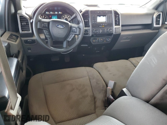 2018 Ford F-150 XL with VIN 1FTEW1CP2JKC87222, listed as a Copart auction lot 60041355 with 178,221 mi miles and Salvage title. Bid and sale history available at DreamBid. Image 8.
