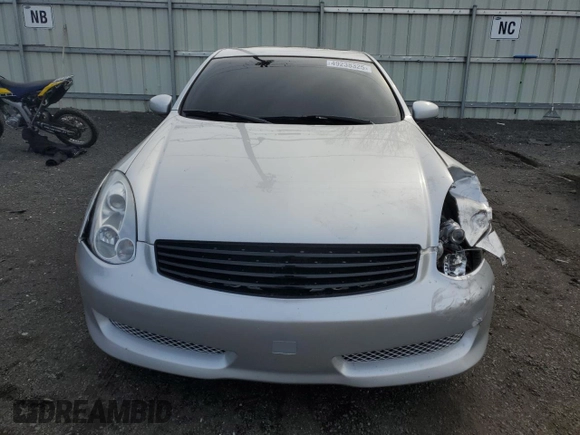 2006 Infiniti G35 Coupe with VIN JNKCV54EX6M709469, listed as a Copart auction lot 49238325 with 162,013 mi miles and Salvage Title. Bid and sale history available at carsss.com. Image 5.