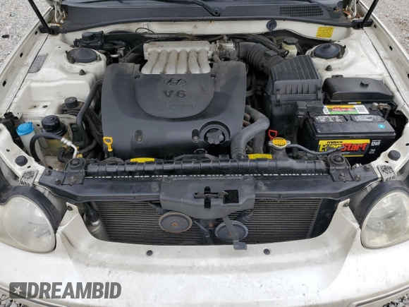 2004 Hyundai Sonata GLS with VIN KMHWF35H44A014911, listed as a Copart auction lot 47846795 with 129,920 mi miles and Salvage Title. Bid and sale history available at DreamBid. Image 12.