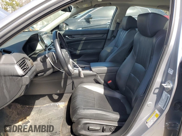 2021 Honda Accord Touring with VIN 1HGCV3F90MA020434, listed as a Copart auction lot 47030525 with 84,172 mi miles and Salvage title. Bid and sale history available at DreamBid. Image 7.