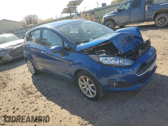 2018 Ford Fiesta SE with VIN 3FADP4EJ2JM145325, listed as a Copart auction lot 76882154 with 46,056 mi miles and Non Repairable. Bid and sale history available at carsss.com. Image 4.