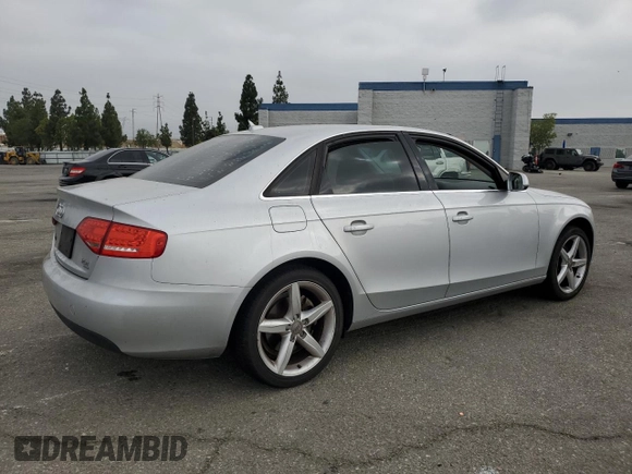2012 Audi A4 Premium with VIN WAUBFAFL1CN012984, listed as a Copart auction lot 65837295 with 142,547 mi miles and Salvage title. Bid and sale history available at DreamBid. Image 3.