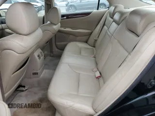 2002 Lexus ES 300 with VIN JTHBF30G520049637, listed as a Copart auction lot 58235085 with 123,290 mi miles and Salvage title. Bid and sale history available at DreamBid. Image 10.