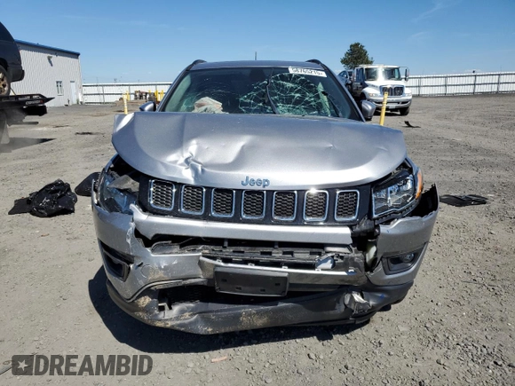 2018 Jeep Compass Latitude с VIN 3C4NJDBB5JT162526, выставлен на аукционе Copart как лот 58765215 с пробегом 63 924 миль миль и Списание • Salvage title. История ставок и продаж доступна на DreamBid. Изображение 5.