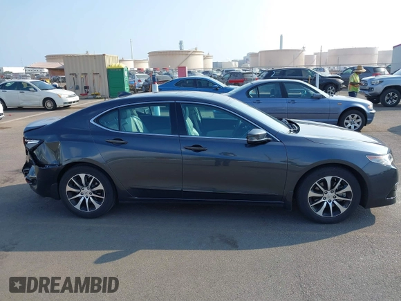 2016 Acura TLX with VIN 19UUB1F37GA009304, listed as a IAAI auction lot 41558307 with 39,567 mi miles. Bid and sale history available at carsss.com. Image 13.