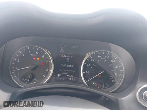 2018 Infiniti Q50 Red Sport 400 with VIN JN1FV7AR2JM481061, listed as a IAAI auction lot 42362510 with 70,028 mi miles and . Bid and sale history available at DreamBid. Image 15.