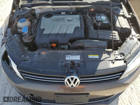 2013 Volkswagen Jetta TDI w/Premium with VIN 3VW3L7AJ0DM243361, listed as a Copart auction lot 76076604 with 226,137 mi miles and Salvage title. Bid and sale history available at DreamBid. Image 13.