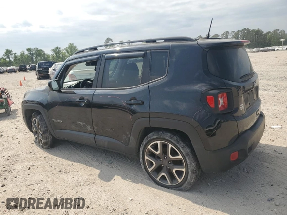 2018 Jeep Renegade Latitude z VIN ZACCJABB4JPJ05504, wystawiony jako Copart lot #52920915 z przebiegiem 107 475 mil mil oraz Szkoda całkowita • Salvage title. Historia ofert i sprzedaży dostępna na DreamBid. Obrazek 2.