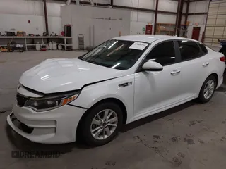 2018 Kia Optima LX with VIN 5XXGT4L38JG212678, listed as a IAAI auction lot 42068950 with 75,025 mi miles and . Bid and sale history available at carsss.com. Image 2.